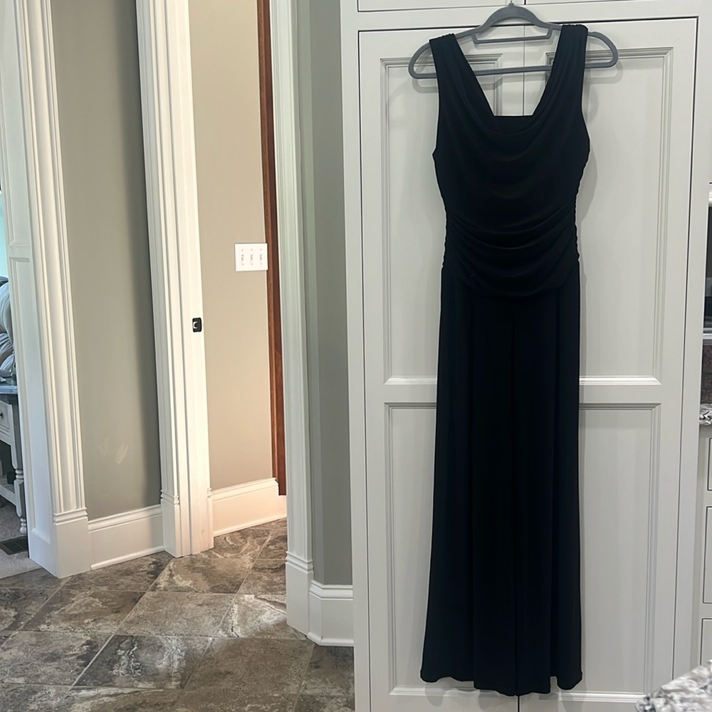 R&M Richards women’s Jumpsuit Black. Size 10. One piece Goth Whimsygoth Business